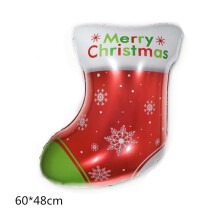 (A8) New Santa Christmas Tree Aluminum Film Balloons Snowman Christmas Atmosphere Decorative Aluminum Film Balloons