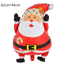 (A15) New Santa Christmas Tree Aluminum Film Balloons Snowman Christmas Atmosphere Decorative Aluminum Film Balloons