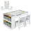 Costway 3-in-1 Kids Art Table and Art Easel Set with Chairs 1