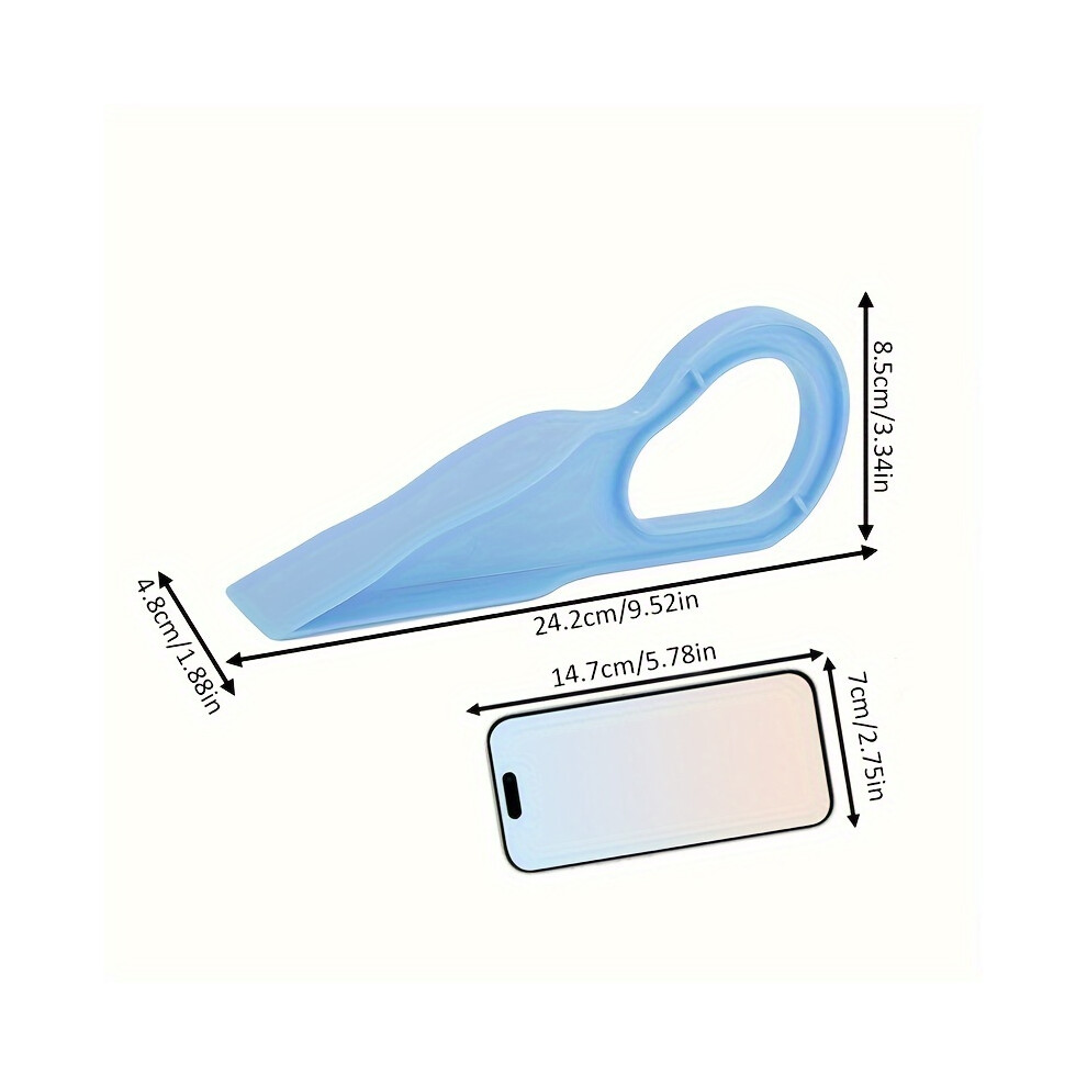 (Blue Large) 1pc Bed Maker and Mattress Lifter - Easy and Convenient Way to Tuck Sheets and Bed Skirts