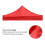 6.2ft Red Waterproof Oxford Canopy Top 4 Corner Cover 5