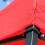 6.2ft Red Waterproof Oxford Canopy Top 4 Corner Cover 4