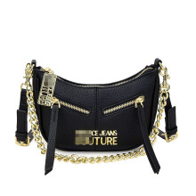 (Black) New versatile one-shoulder crossbody bag chain dumpling bag