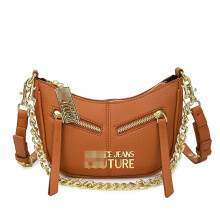 (Brown) New versatile one-shoulder crossbody bag chain dumpling bag