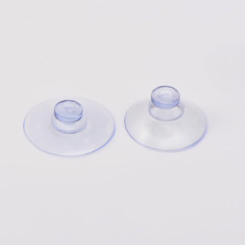 Small Clear Plastic Suction Cup Without Hooks 20 mm 20 Packs 1