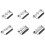 5pcs Folding Handles With Spring Rusts Handles Comfortable Grip Handles For Suitcases Door  Hardware Boxes 5