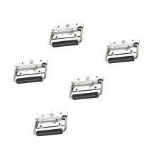 5pcs Folding Handles With Spring Rusts Handles Comfortable Grip Handles For Suitcases Door Hardware Boxes