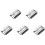 5pcs Folding Handles With Spring Rusts Handles Comfortable Grip Handles For Suitcases Door  Hardware Boxes 3