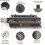 Flat Mountain Bike Platform Pedals by Eastern Bikes for MTB and BMX 2