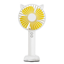 Small Fan Desk Fan Cooling Device Handheld Powerful Fan ABS For Fashionable Lover