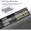 16' Soft Close Drawer Slide, VK1245, 3Fold Full Extension, Self Silent Closing, 100lb 3