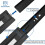 16' Soft Close Drawer Slide, VK1245, 3Fold Full Extension, Self Silent Closing, 100lb 5