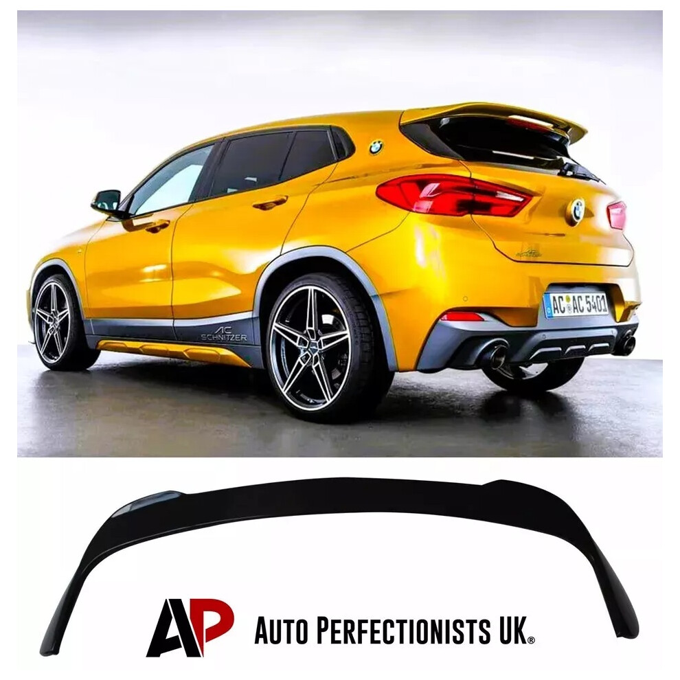 For Bmw X2 F39 X2m M35i Rear Roof Spoiler Boot Wing Lip Body Kit 2018+ Black 5061072662096