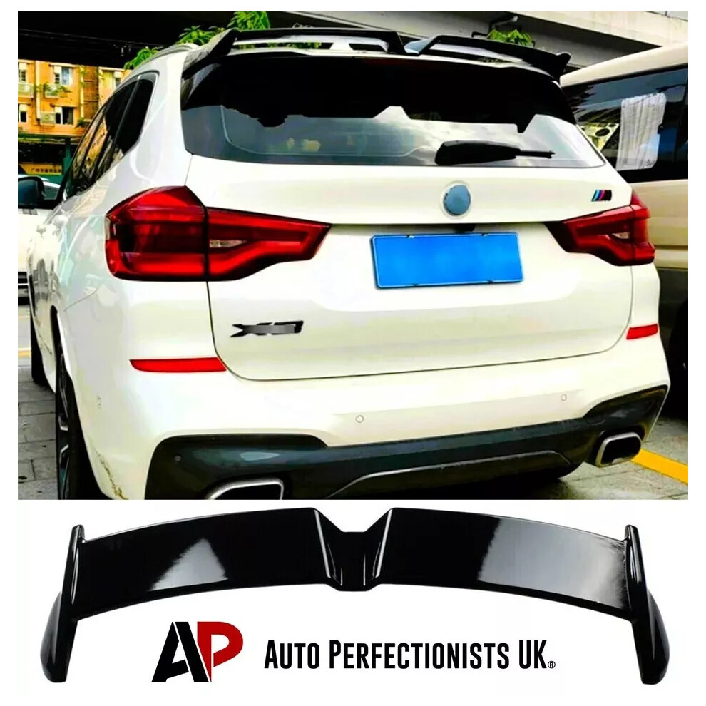 Bmw X3 G01 X3m Rear Roof Spoiler Boot Wing Lip Body Kit 2017+ Black 5061072661358