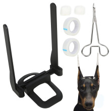 Supporto per orecchie Doberman, supporto verticale per la correzione delle orecchie fisse del cane da compagnia per Samoiedo Doberman