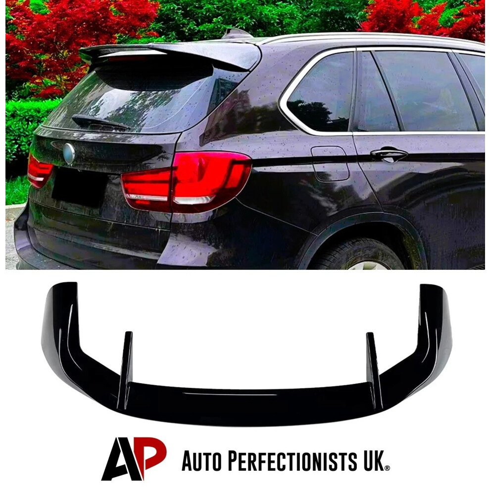 For Bmw X5 F15 X5m F85 M50d Rear Roof Spoiler Boot Wing Lip Body Kit Black 5061072668623