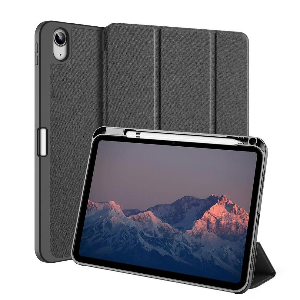 (Black) Case For Ipad 11 2025 Pu Leather Auto Wake Sleep Stylus Holder Black 764549996551