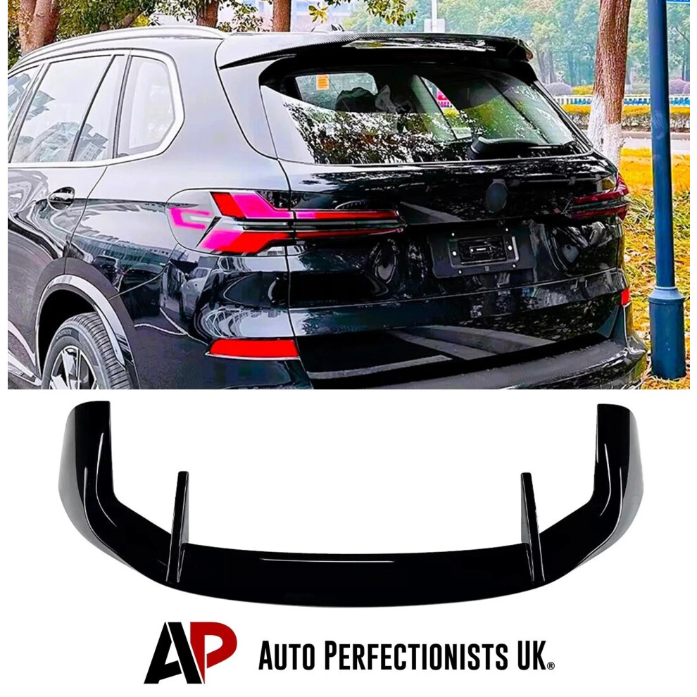 For Bmw X5 G05 X5m F95 M50 Gloss Roof Mp Spoiler Wing Lip Body Kit 2018+ Black 5061072668654