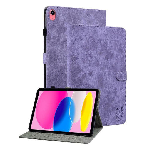 (Purple) Compatible with Ipad 2025 /ipad 11th Gen Case with Multi Function Stand Premium Leather Card Slots 2