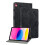 (Black) Compatible with Ipad 2025 /ipad 11th Gen Case with Multi Function Stand Premium Leather Card Slots 2