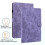 (Purple) Compatible with Ipad 2025 /ipad 11th Gen Case with Multi Function Stand Premium Leather Card Slots 4