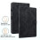 (Black) Compatible with Ipad 2025 /ipad 11th Gen Case with Multi Function Stand Premium Leather Card Slots 8
