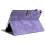 (Purple) Compatible with Ipad 2025 /ipad 11th Gen Case with Multi Function Stand Premium Leather Card Slots 6