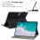 (Black) Compatible with Ipad 2025 /ipad 11th Gen Case with Multi Function Stand Premium Leather Card Slots 5