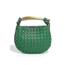 (B1679 Green) Mini Braided Sardine Bag Women's Shoulder Crossbody Bag Handbag