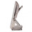 Folding Shelf Bracket 12in K Type Stainless Steel Strong Bearing Collapsible Support 2 Pcs 3