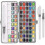 Watercolor Paint Palette 72 Colors Solid Pearlescent Color Paint Box Beginner Professional Portable Set 4