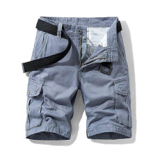 (29, grey) Summer Men s Casual Multi-Pocket Short Cargo Pants