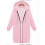 (M, black) Women s long hooded zipper windbreaker jacket 5