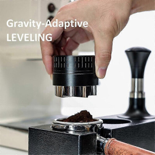 Coffee Distributor 54mm, Espresso Adaptive Distribution Tools,Self Leveling Distributor with 5 Blade Base 2