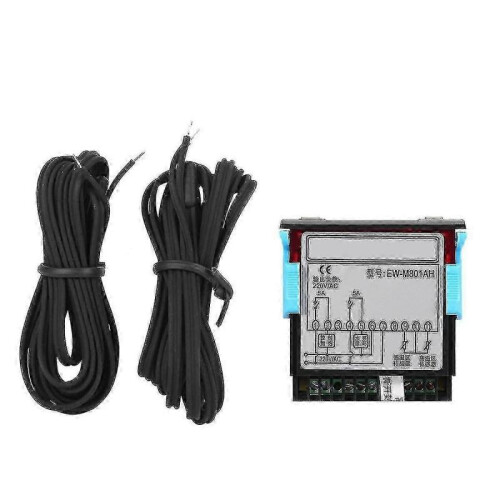 2-channel Sensor Solar Water Heater Temperature Controller Thermostat with Sensor Digital Display for Solar Water Heater-yujia