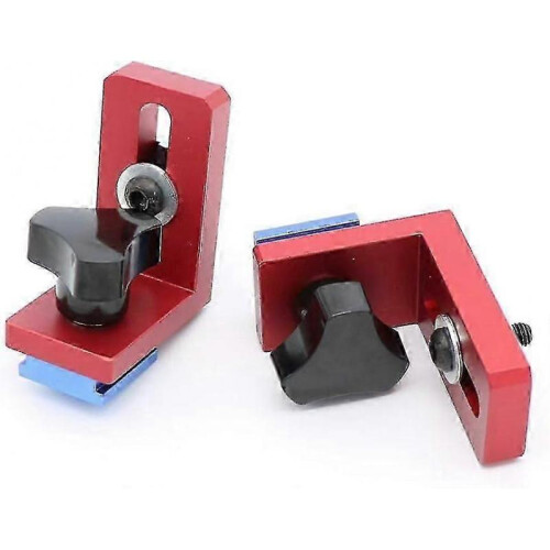 2pcs Sliding T-Shaped Bracket for Aluminum Woodworking Tools 1