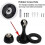 Door Stoppers, Magnetic Door Stop Black Satinless Steel, 2 Pack 3