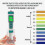 7 In 1 Ph/tds//orp/salinity /s.g/temperature Meter C-600 Water Quality Tester for Drinking Water, A-PPD 5