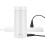 Portable Travel Electric Kettle Mini Thermos Fast Boil Teapot,white 4