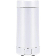 Portable Travel Electric Kettle Mini Thermos Fast Boil Teapot,white
