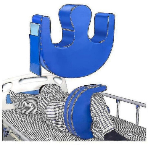 (Blue) Bedridden Patient Turning Device-multifunctional Turning Pillow
