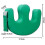 (Green) Bedridden Patient Turning Device-multifunctional Turning Pillow 5