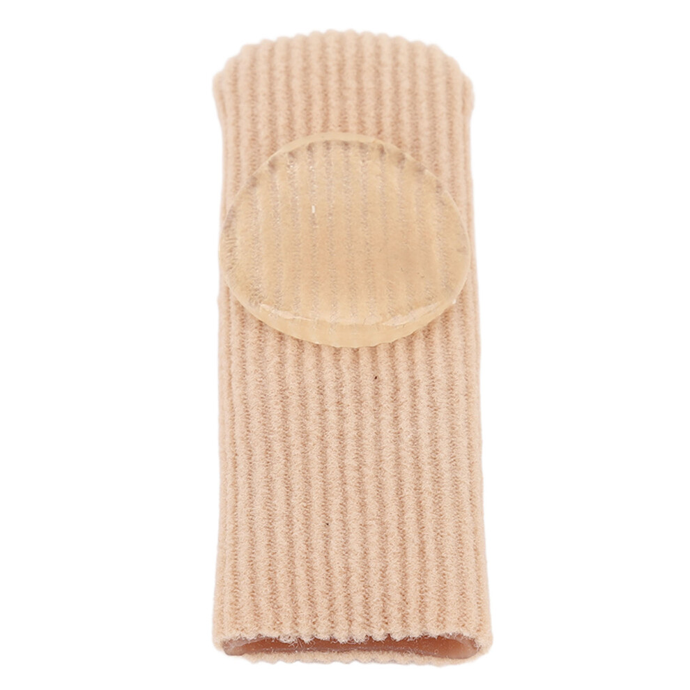 5pcs SEBS Toe Protector Sleeve Skin Color S 0.6x2.4in