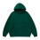 (M, dark green) Men s casual pullover solid color sweatshirt suitable for autumn and winter 1