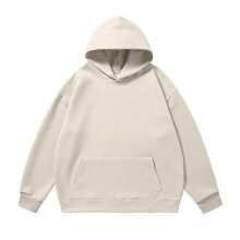 (XXL, apricot ash) Men s casual pullover solid color sweatshirt suitable for autumn and winter