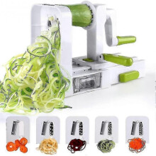 4 -blade Foldable Vegetable Spiralizer - Zucchini Noodle & Veggie Pasta Spaghetti Maker