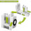 4 -blade Foldable Vegetable Spiralizer - Zucchini Noodle & Veggie Pasta Spaghetti Maker 5