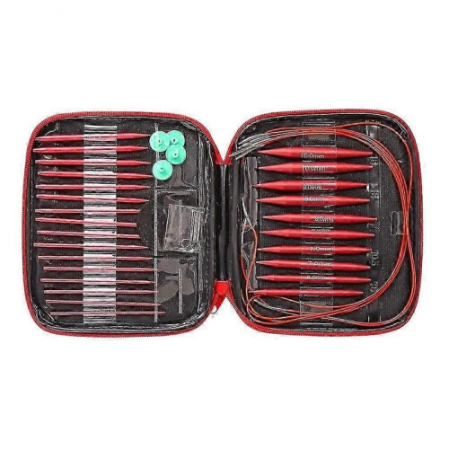 13 Pairs Needle Knitting Needles Sweater Weaving Tools DIY Knit Accessories Crochet 2