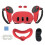 (Red)7pcs Set Vr Accessories For Oculus/meta Quest 3, Front Headset Protector Cover, Controller Grips Cover, Lens Cover, Face Pad, Joystick Caps 1