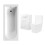 Cann 550mm Floor Standing Basin Vanity, Close Coupled Toilet and Round Bath 9